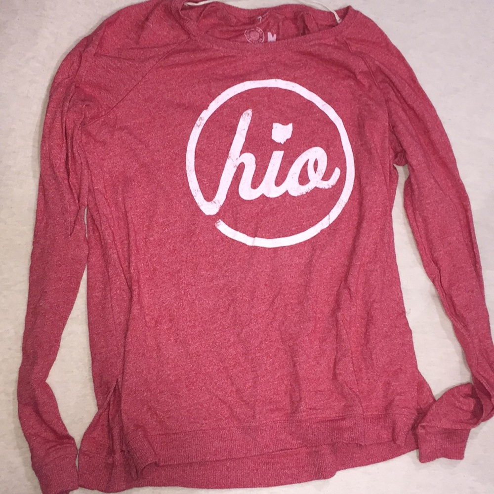 Long sleeve Ohio top